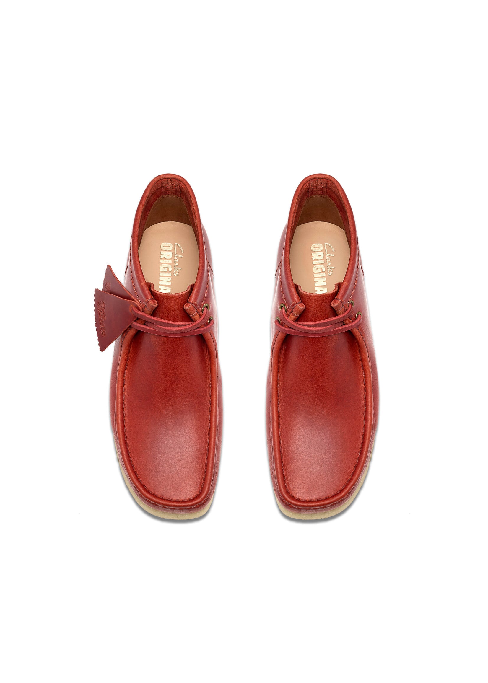 Clarks Originals Men's Wallabee Boot Brick Red 26327621