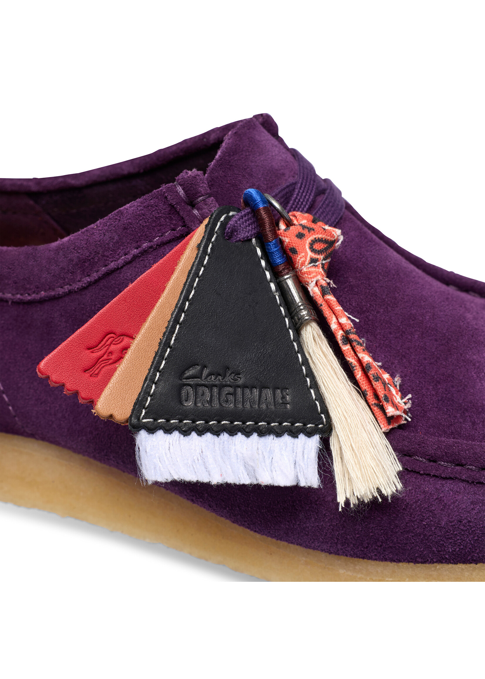 Clarks Originals Wallabee Boot – Damson Suede (Purple Collab) – SKU 26327490