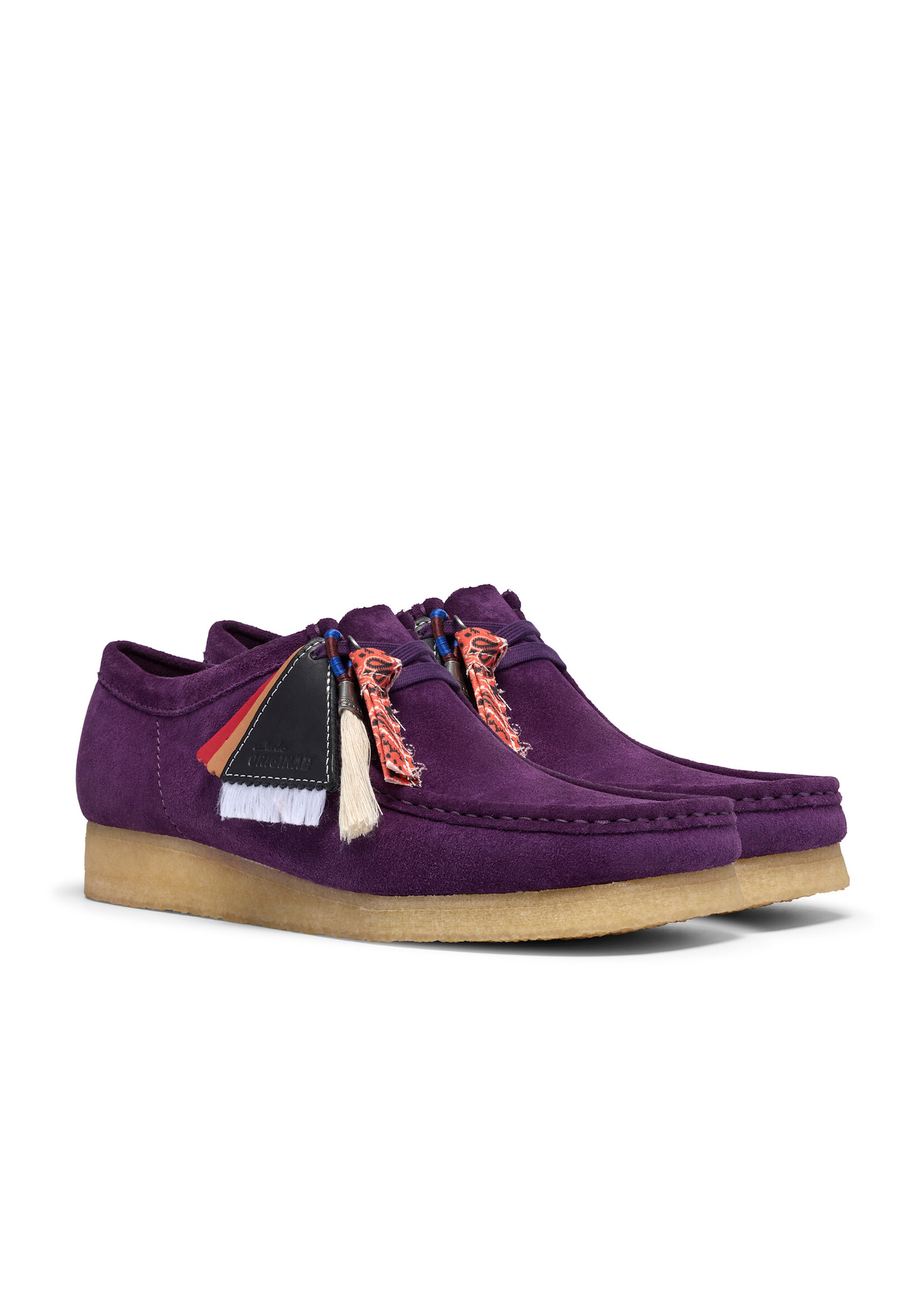 Clarks Originals Wallabee Boot – Damson Suede (Purple Collab) – SKU 26327490