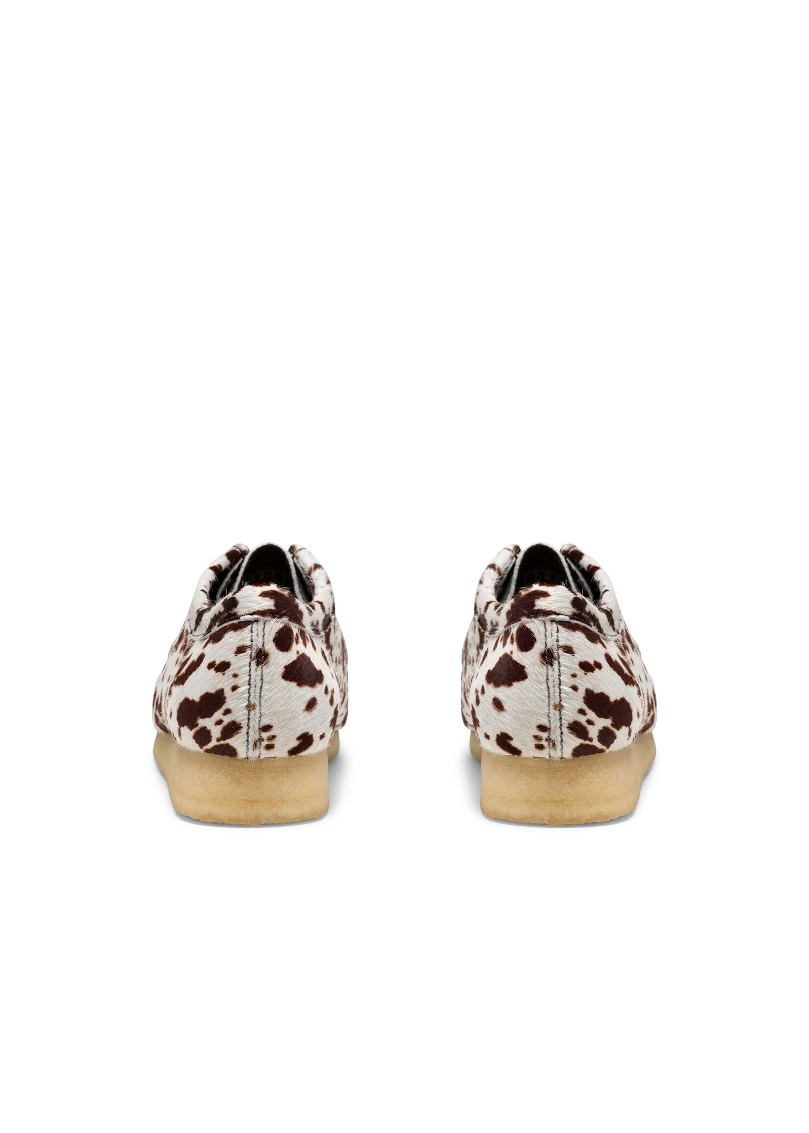 Clarks Originals Wallabee Boot – Brown Cow Print (Blanch Yu Collab) – SKU 26327520