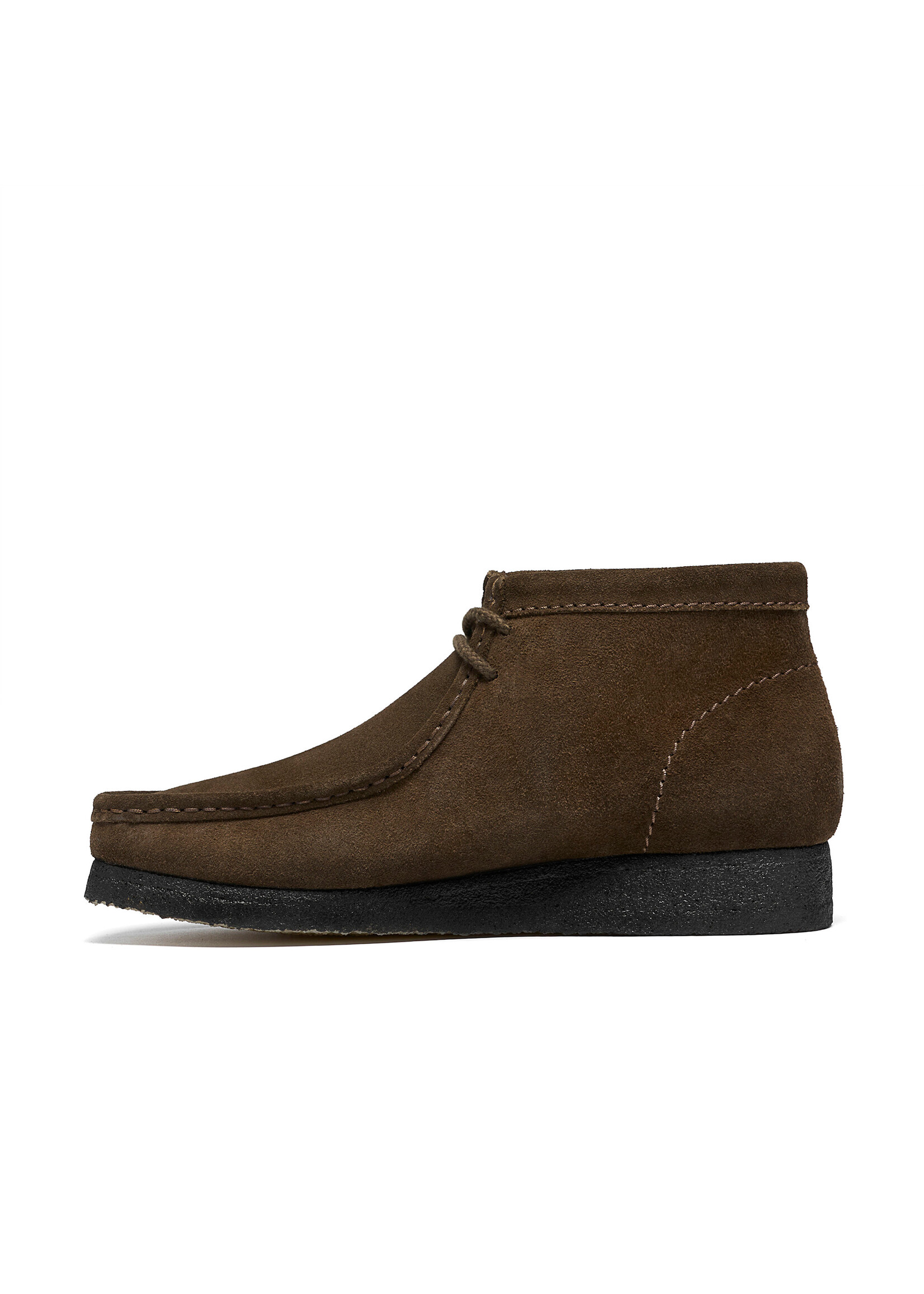 Clarks Originals Wallabee Boot – Dark Olive Suede – SKU 26327622