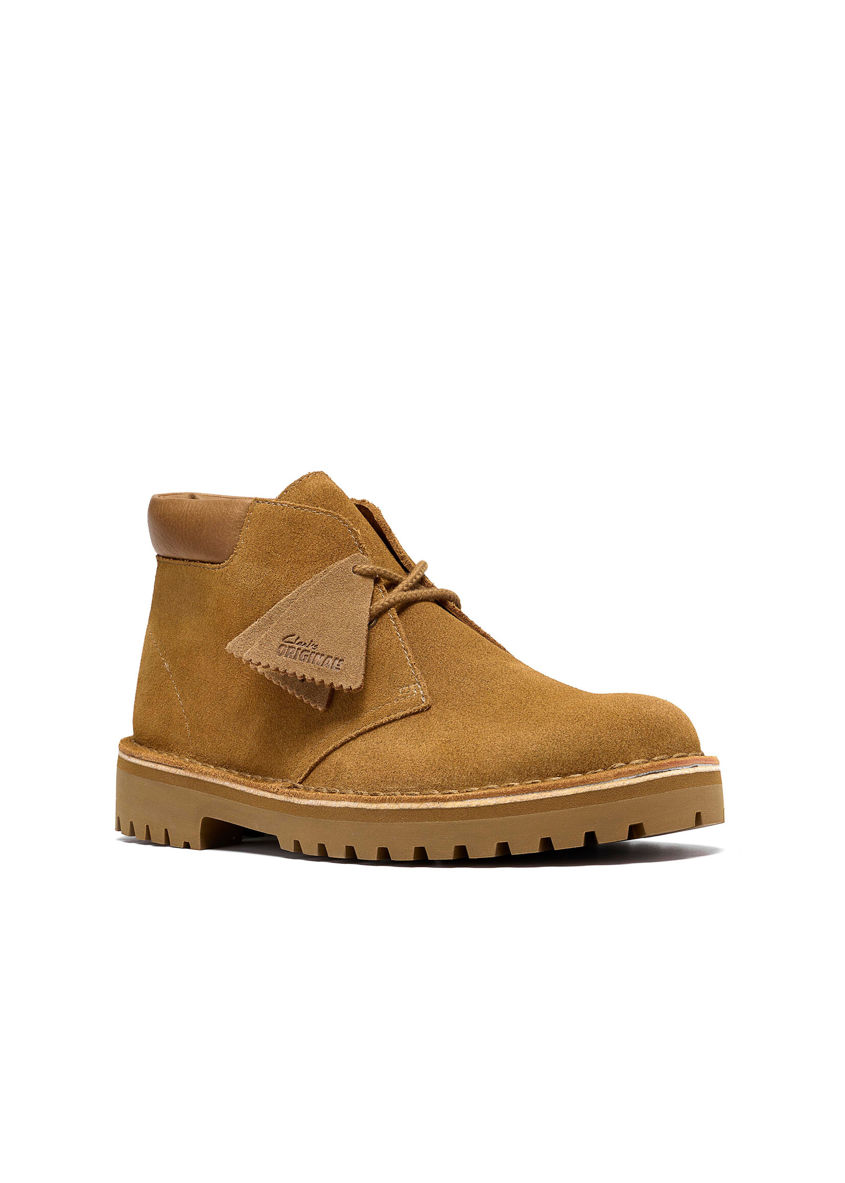 Clarks Originals Desert 2456 Rock Boot – Light Tan Suede (Brown) – SKU 26327989
