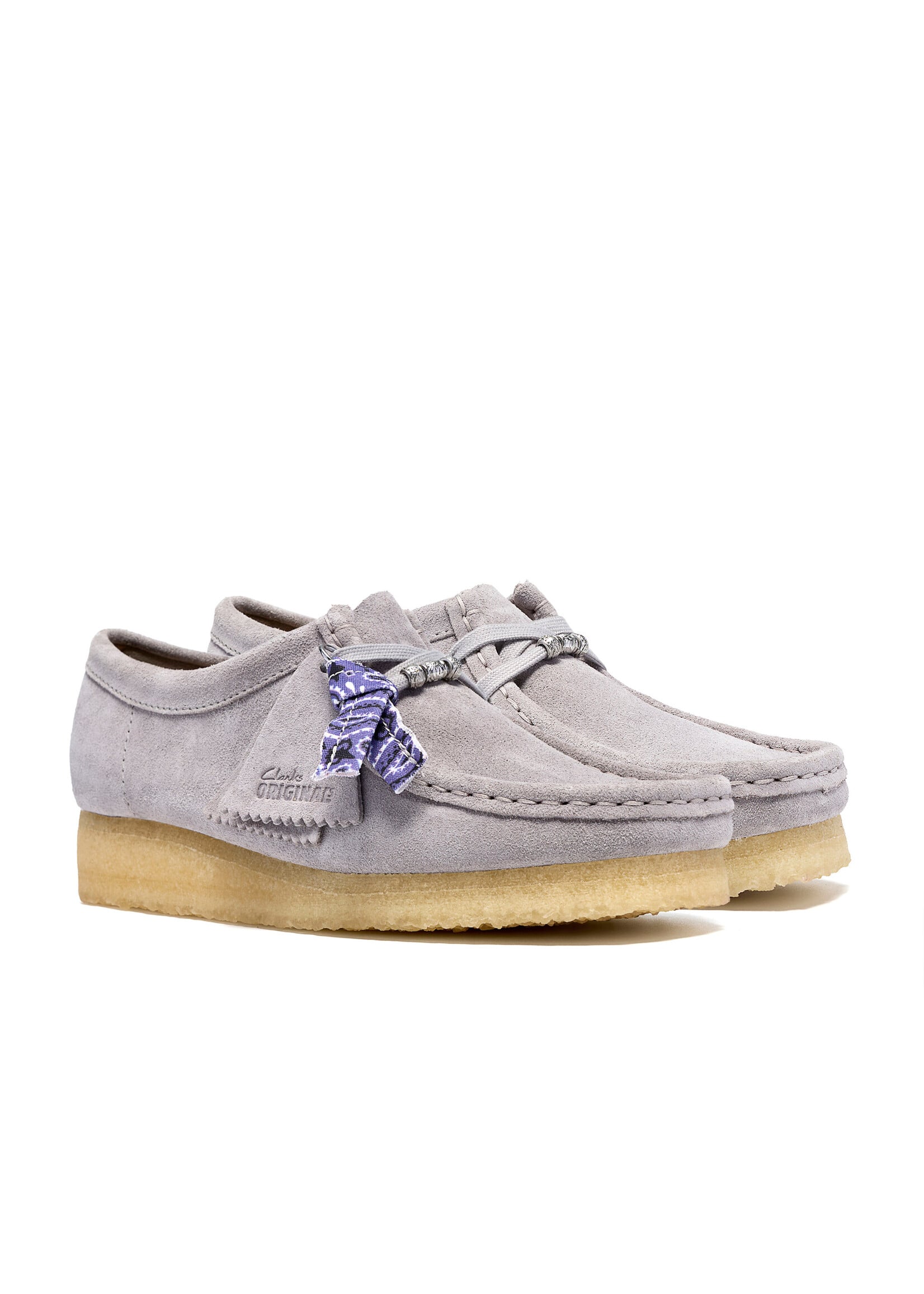Clarks Originals Wallabee Boot – Ash Suede (Women's) – SKU 26329404