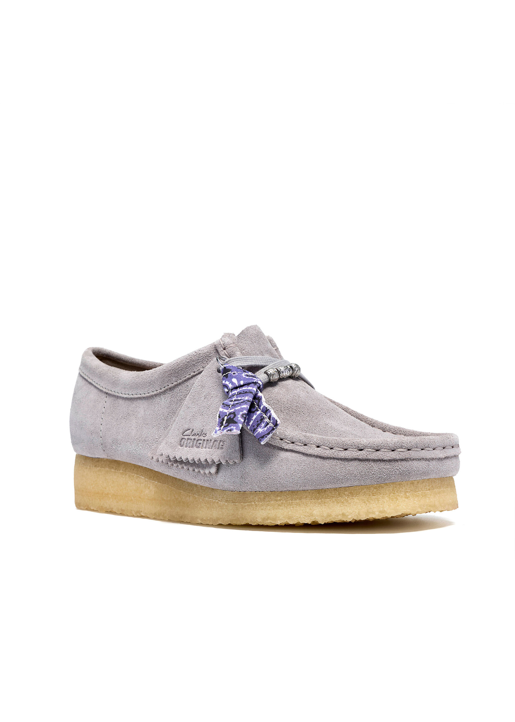 Clarks Originals Wallabee Boot – Ash Suede (Women's) – SKU 26329404