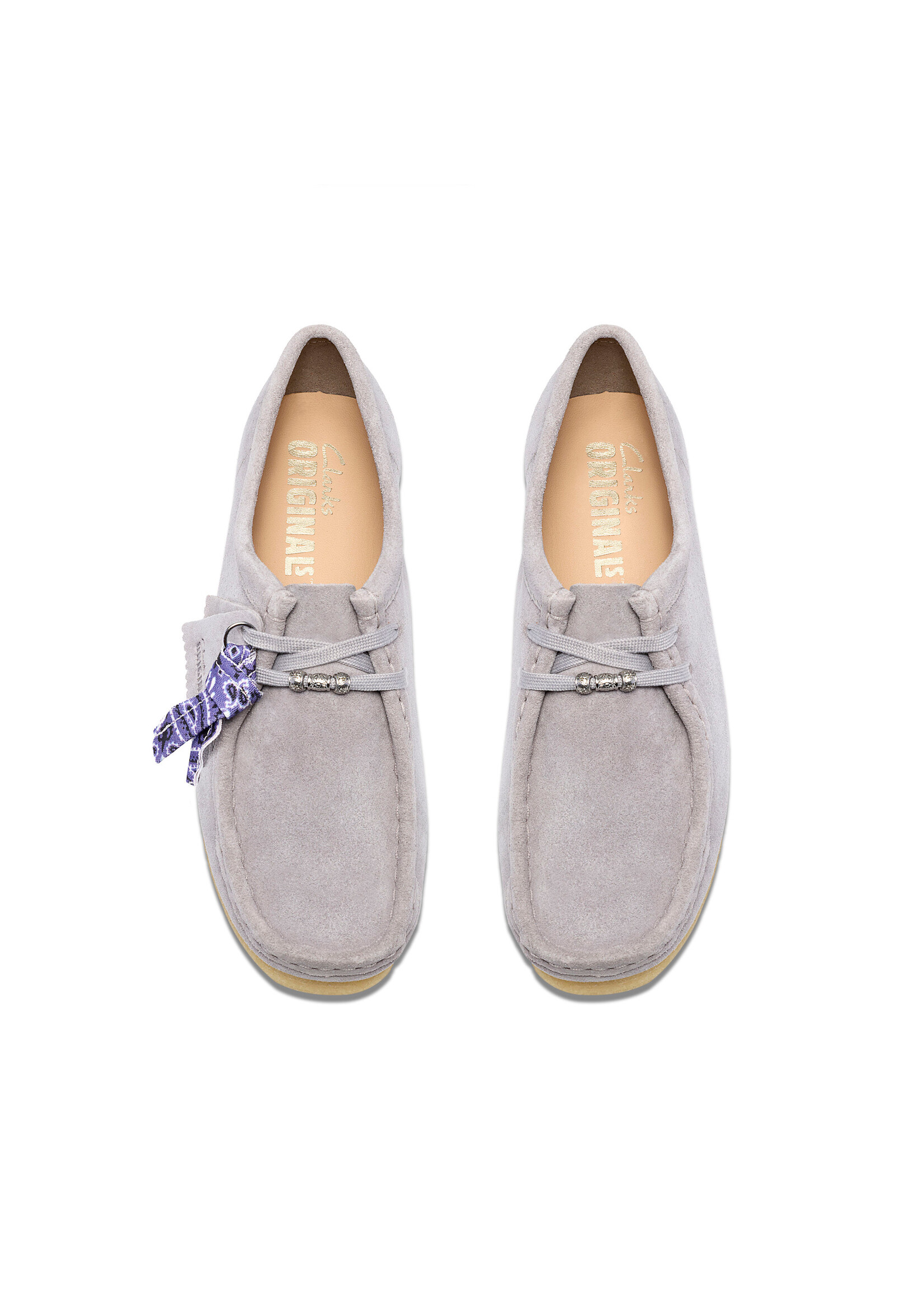 Clarks Originals Wallabee Boot – Ash Suede (Women's) – SKU 26329404