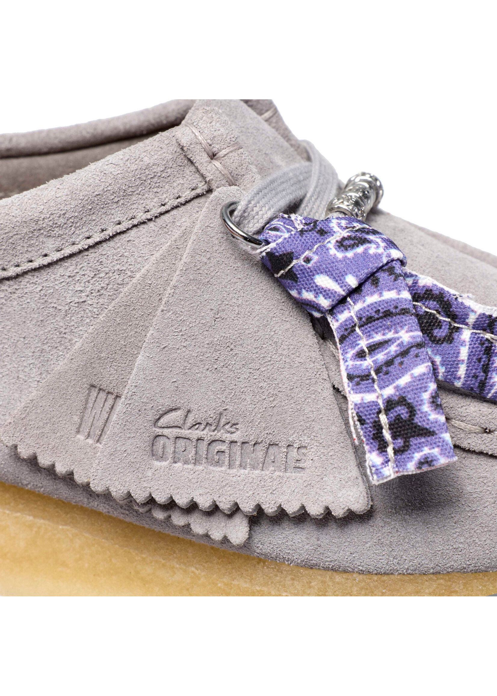 Clarks Originals Wallabee Boot – Ash Suede (Women's) – SKU 26329404