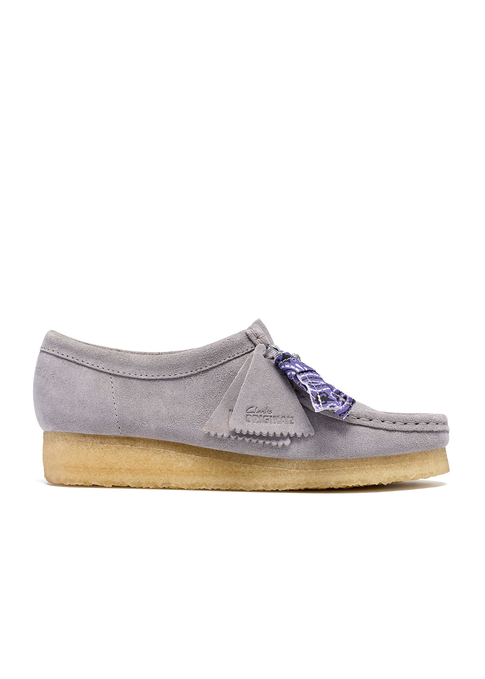 Clarks Originals Wallabee Boot – Ash Suede (Women's) – SKU 26329404