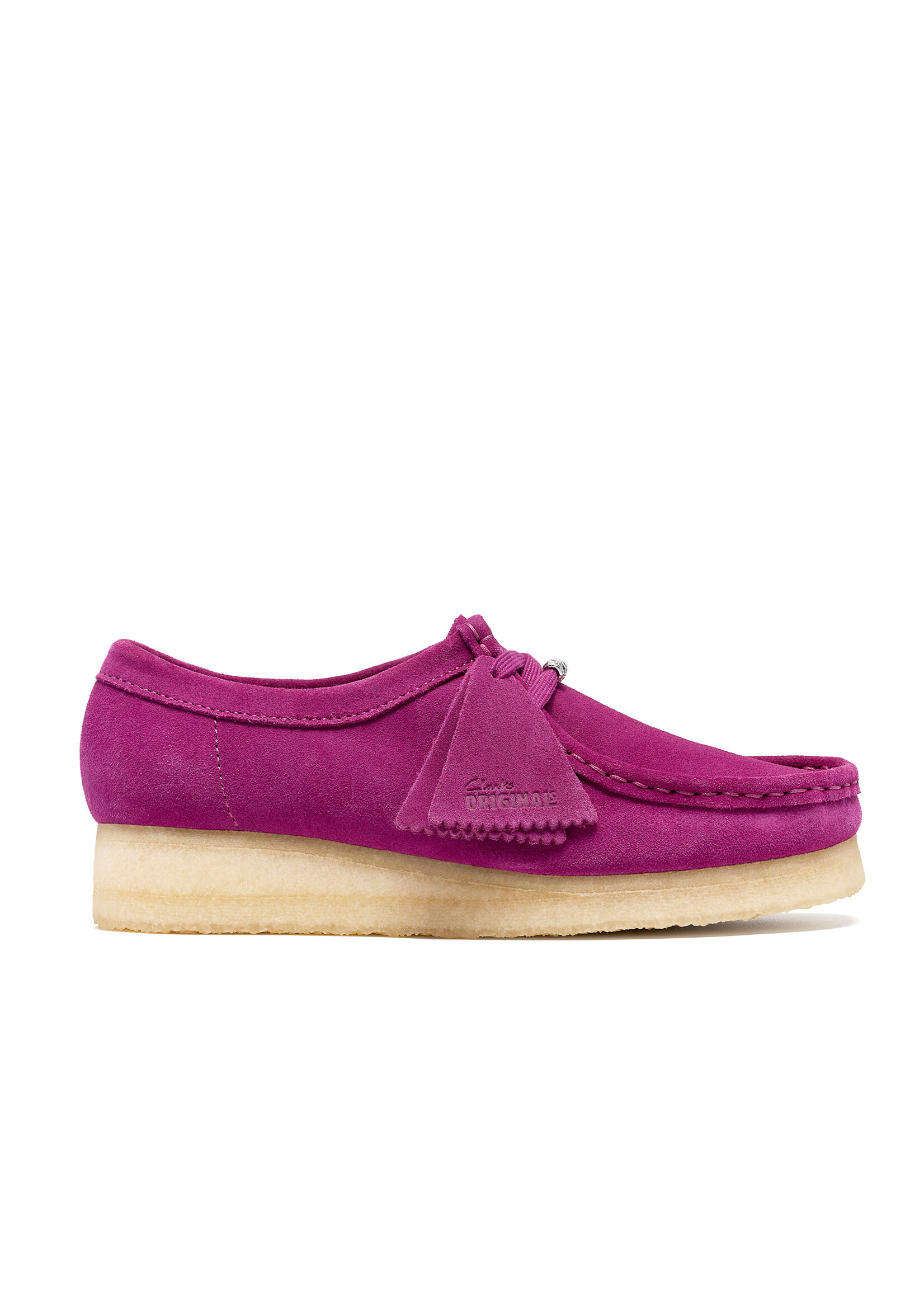 Clarks Originals Wallabee Boot – Berry Purple Suede (Women's) – SKU 26328075