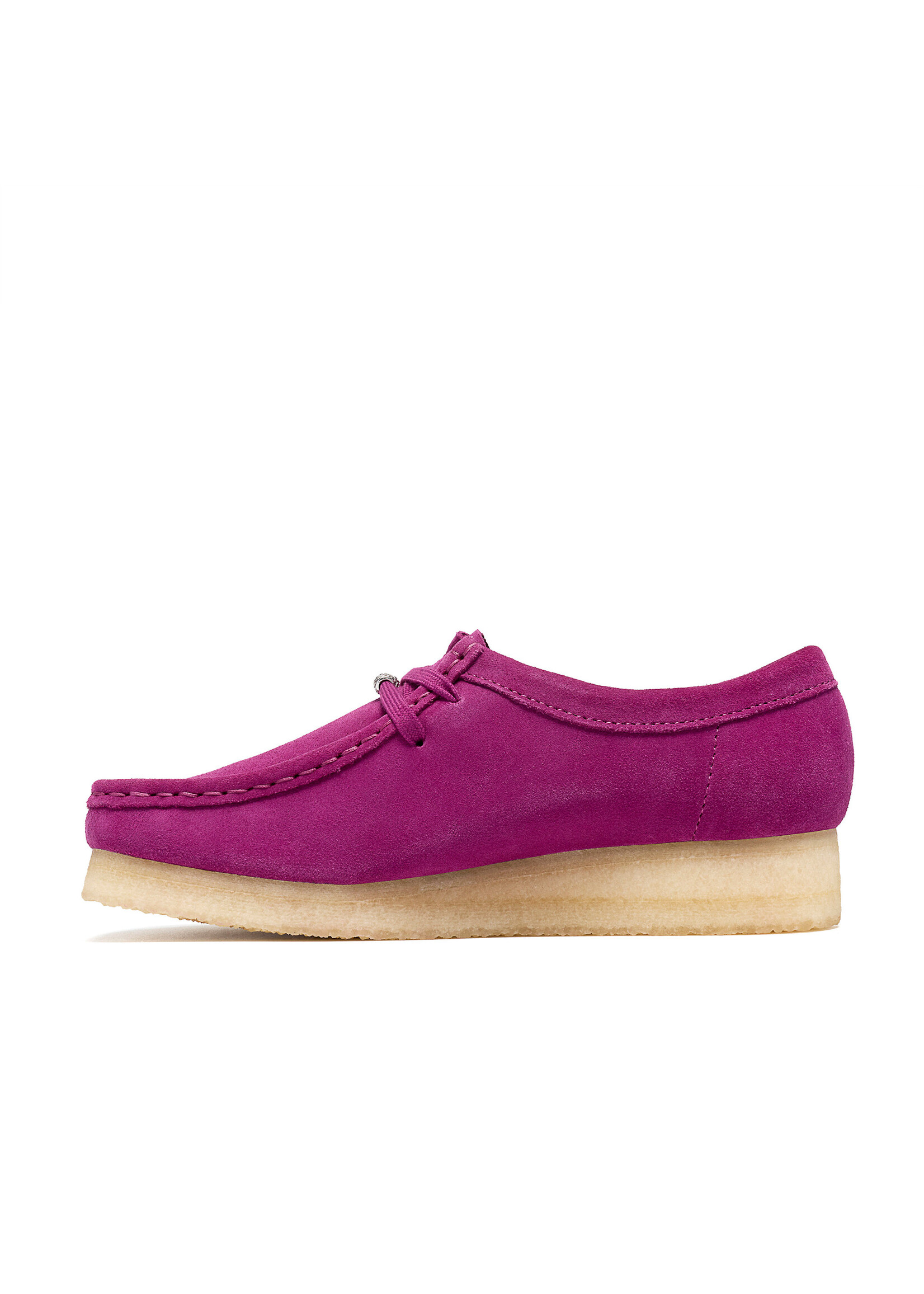 Clarks Originals Wallabee Boot – Berry Purple Suede (Women's) – SKU 26328075