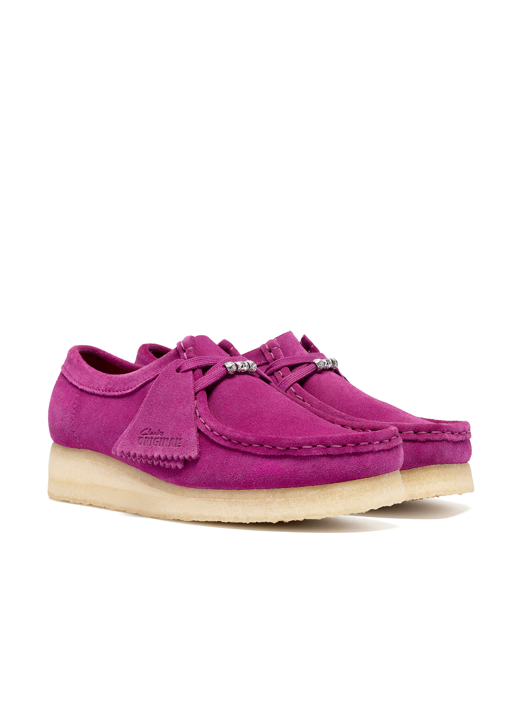 Clarks Originals Wallabee Boot – Berry Purple Suede (Women's) – SKU 26328075