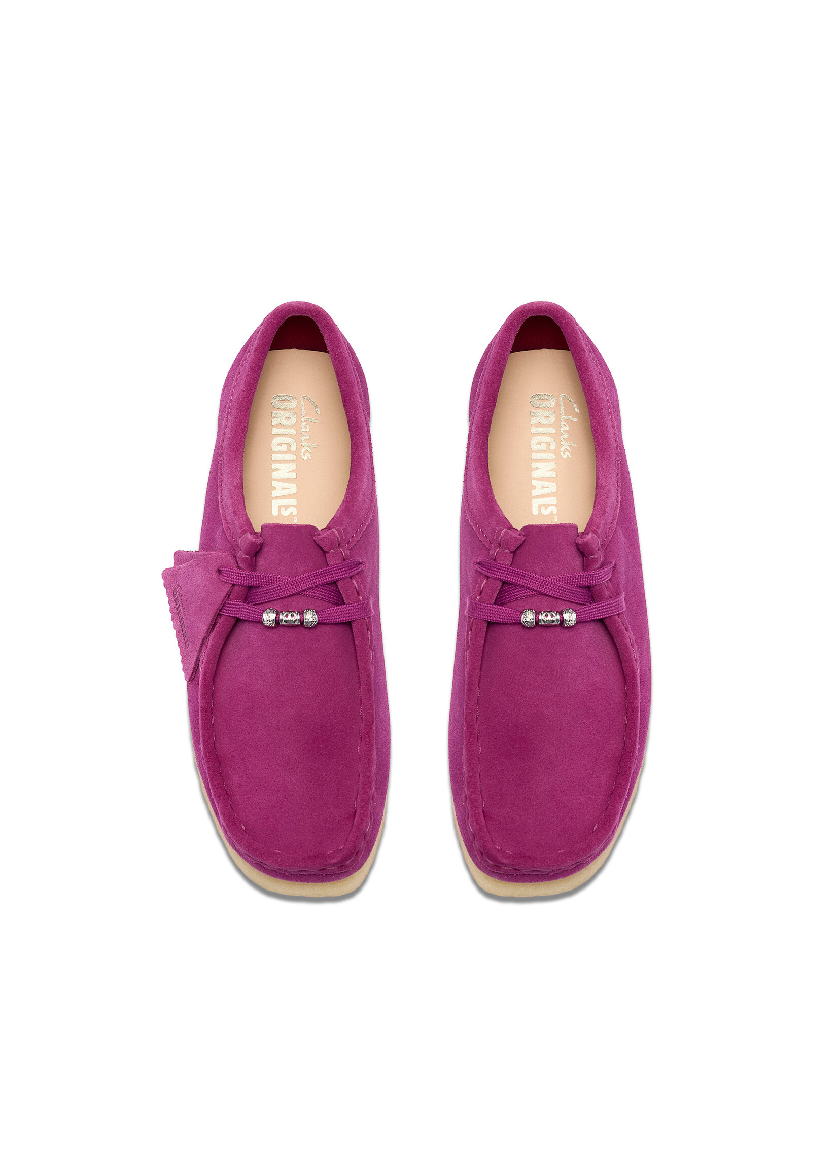 Clarks Originals Wallabee Boot – Berry Purple Suede (Women's) – SKU 26328075