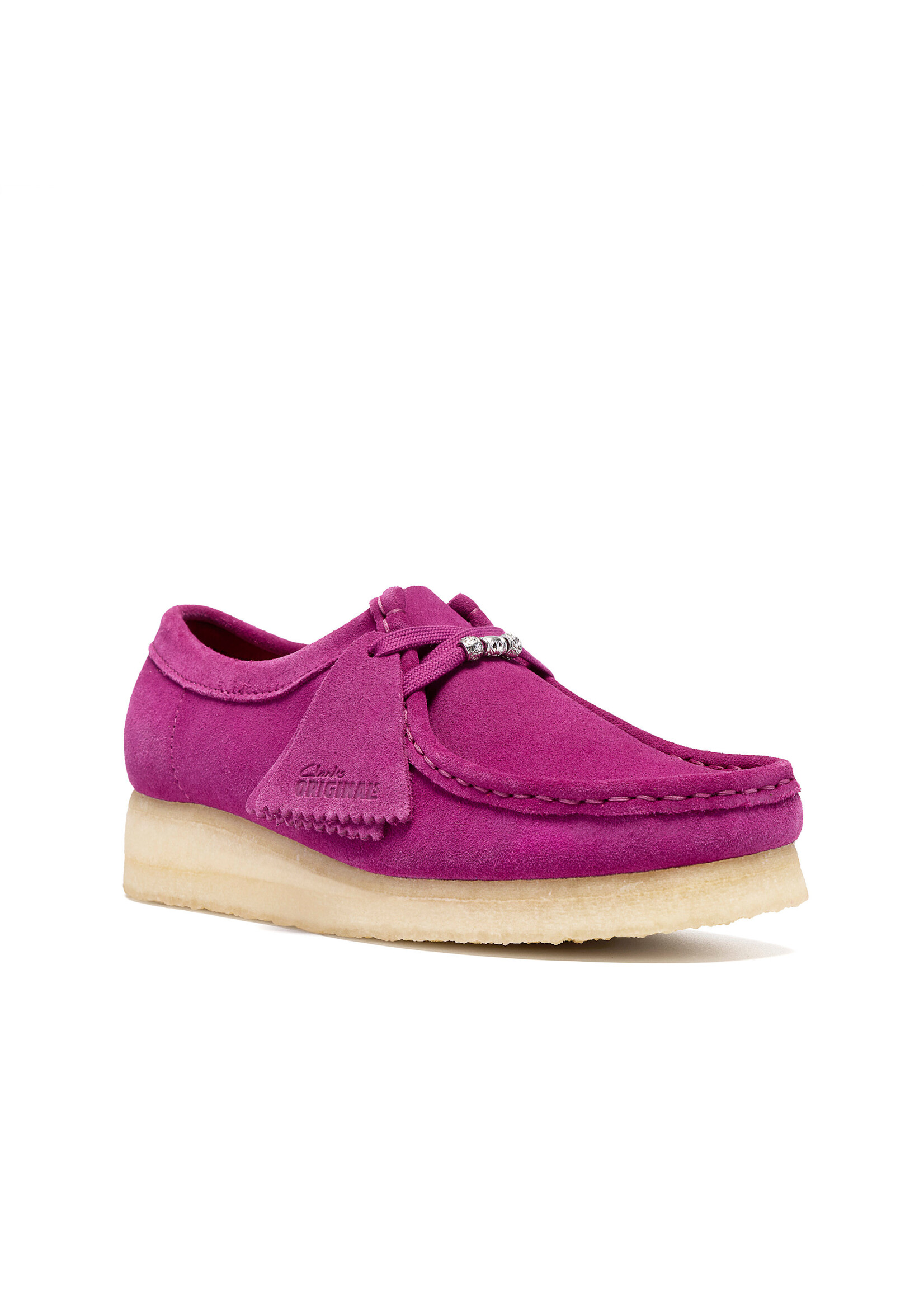 Clarks Originals Wallabee Boot – Berry Purple Suede (Women's) – SKU 26328075