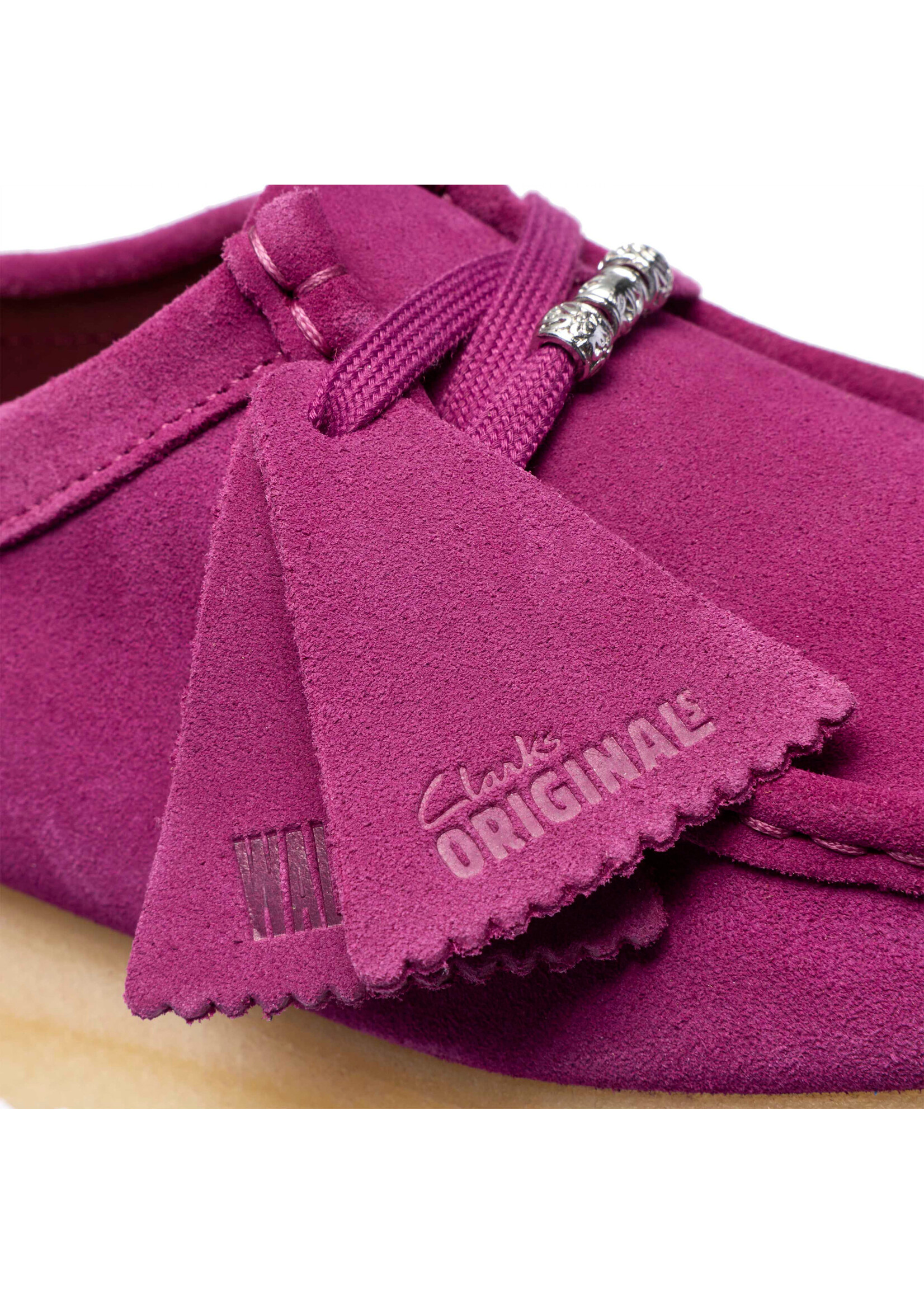 Clarks Originals Wallabee Boot – Berry Purple Suede (Women's) – SKU 26328075