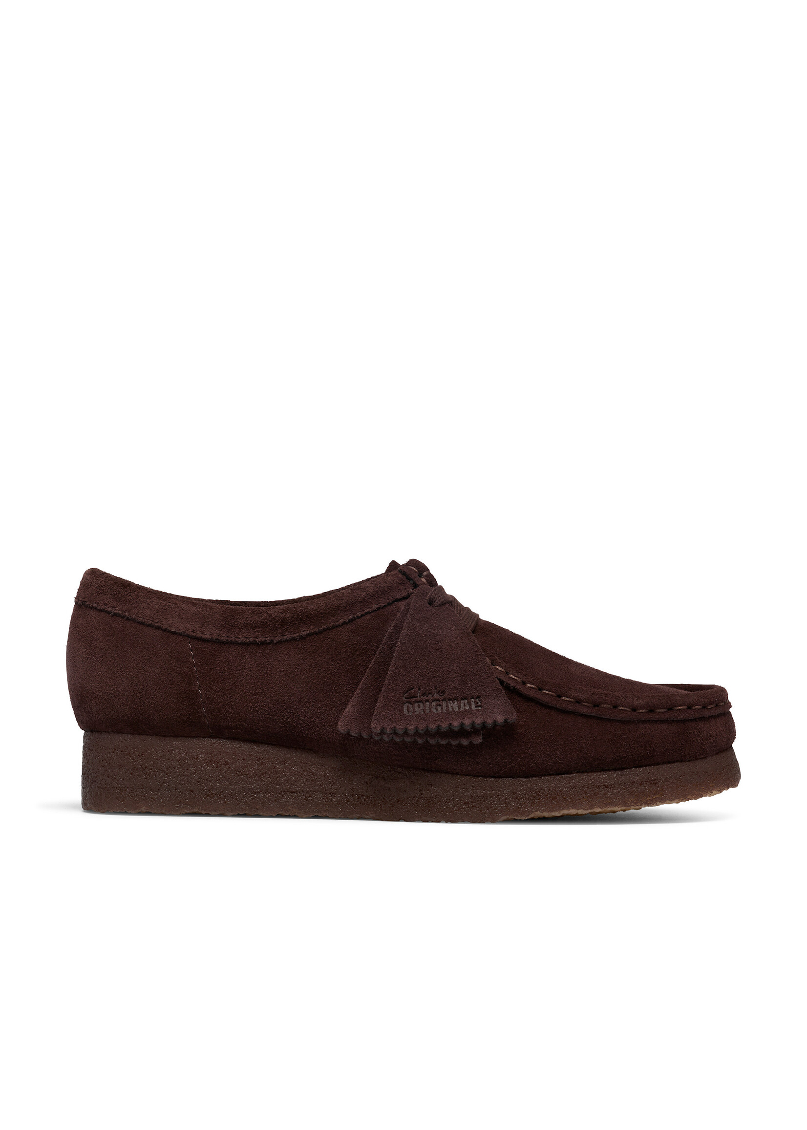 Clarks Originals Wallabee Boot – Chocolate Suede Brown  (Women's) – SKU 26329835