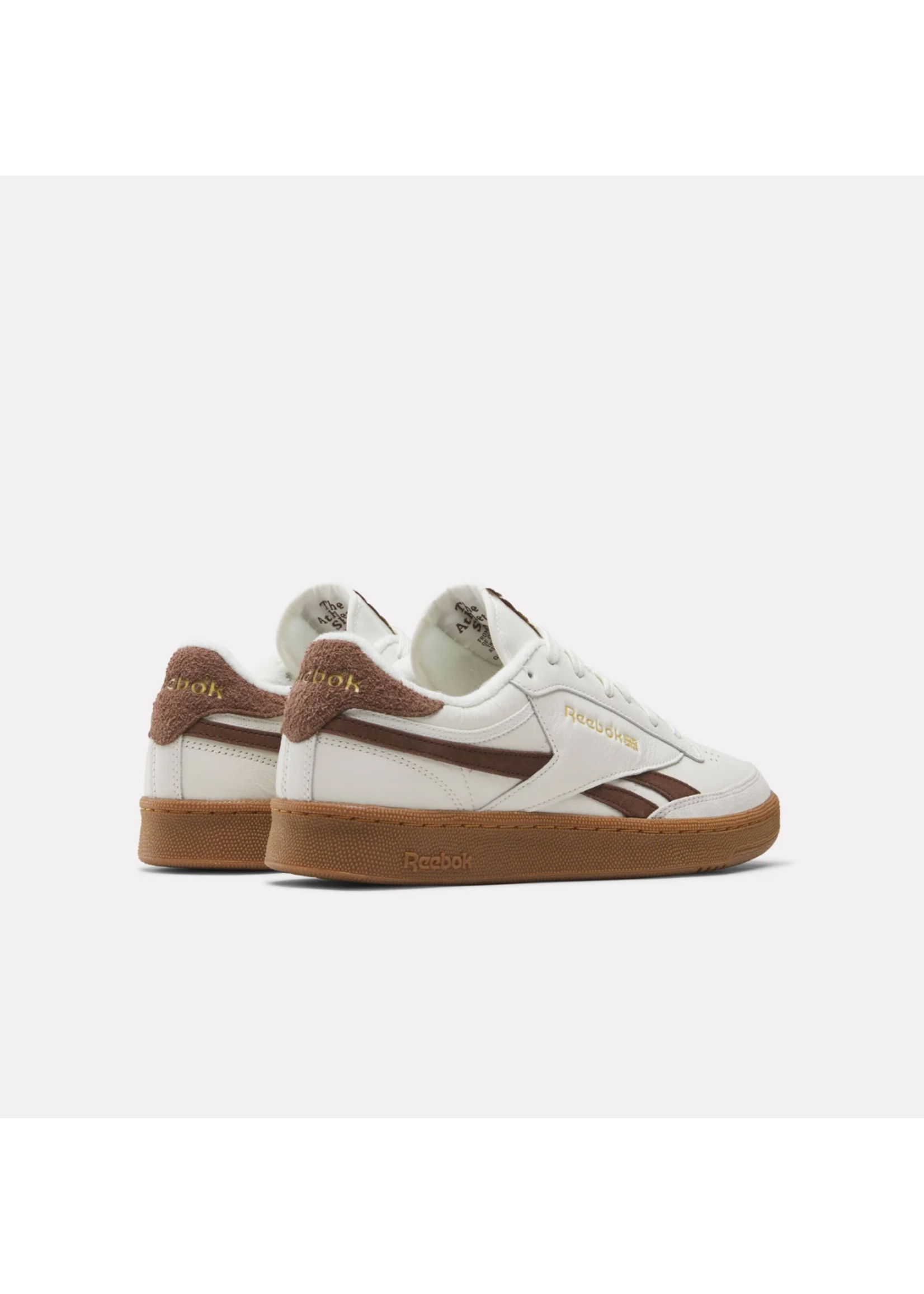 Reebok Men's club c revenge vintage shoes chalk/formalbrown/gum 100278993