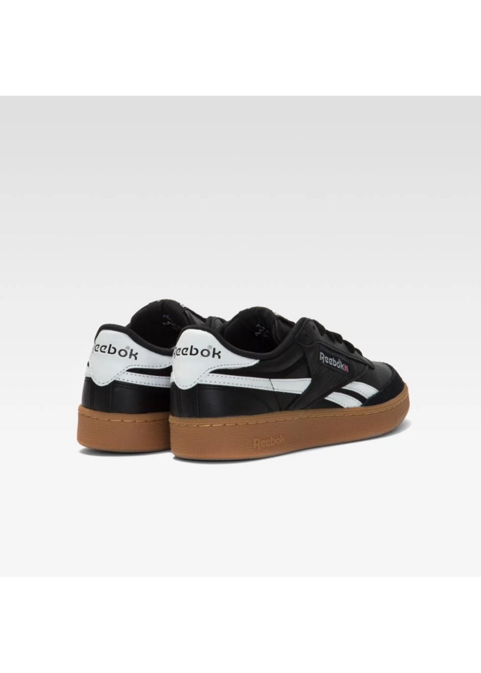 Reebok Men's club c revenge vintage shoes black/white/gum 100202317
