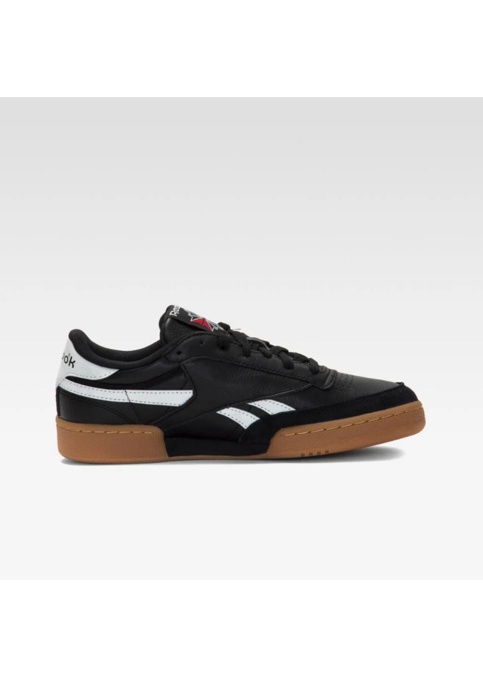 Reebok Men's club c revenge vintage shoes black/white/gum 100202317