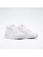 Reebok Men's  British flag Classic Leather Full White- FTWWhite/FTWWhite/Pugr | Unisex | 100008492
