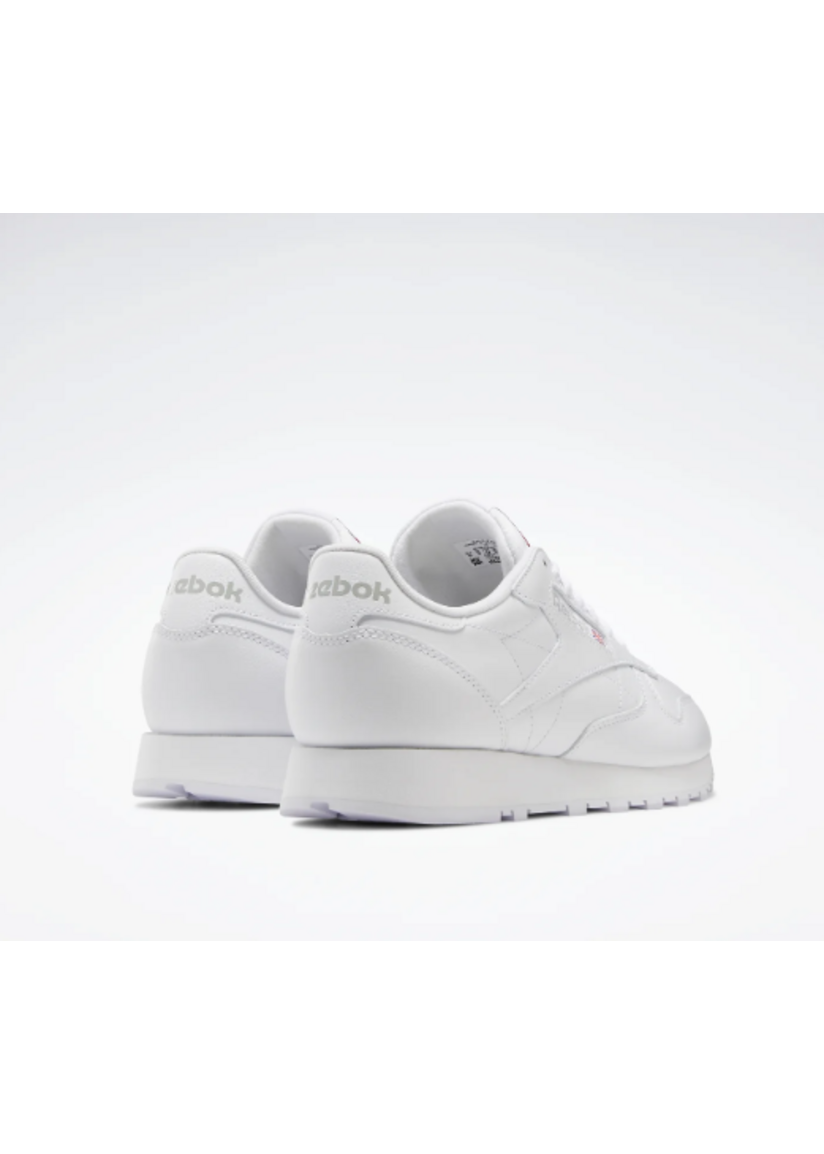 Reebok Men's  British flag Classic Leather Full White- FTWWhite/FTWWhite/Pugr | Unisex | 100008492
