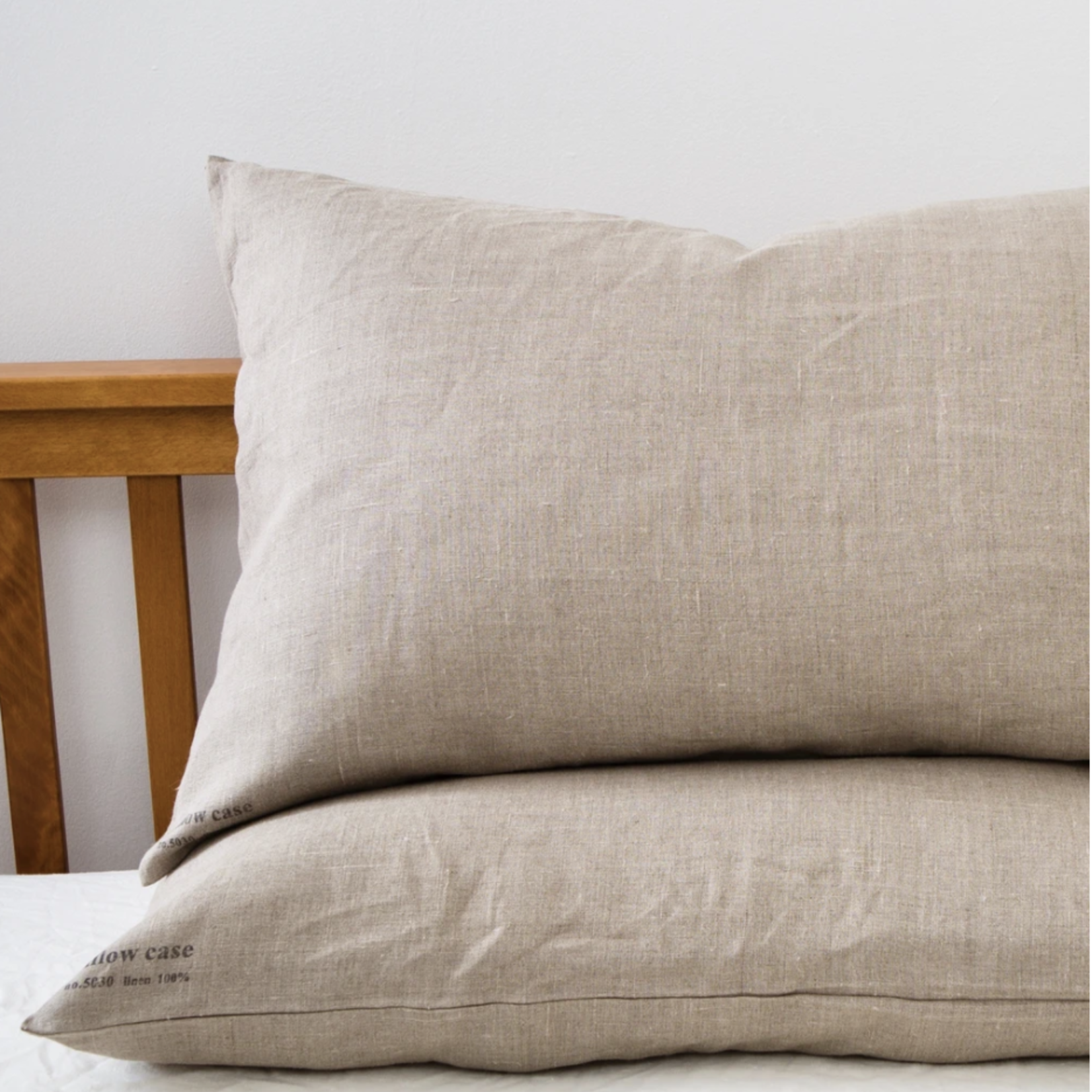 NATURAL LINEN PILLOW CASE