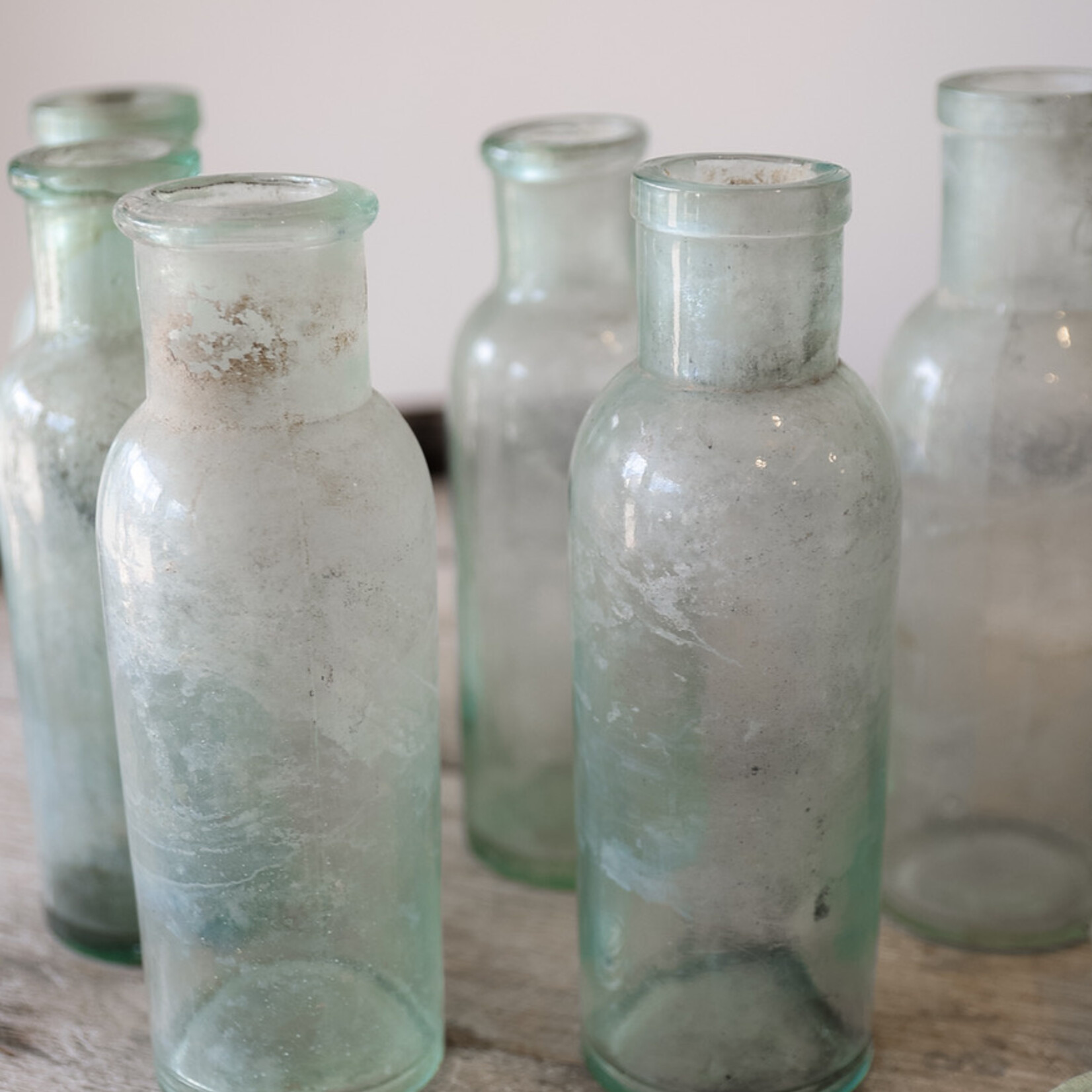 PROVENCE BLUE GLASS BOTTLE