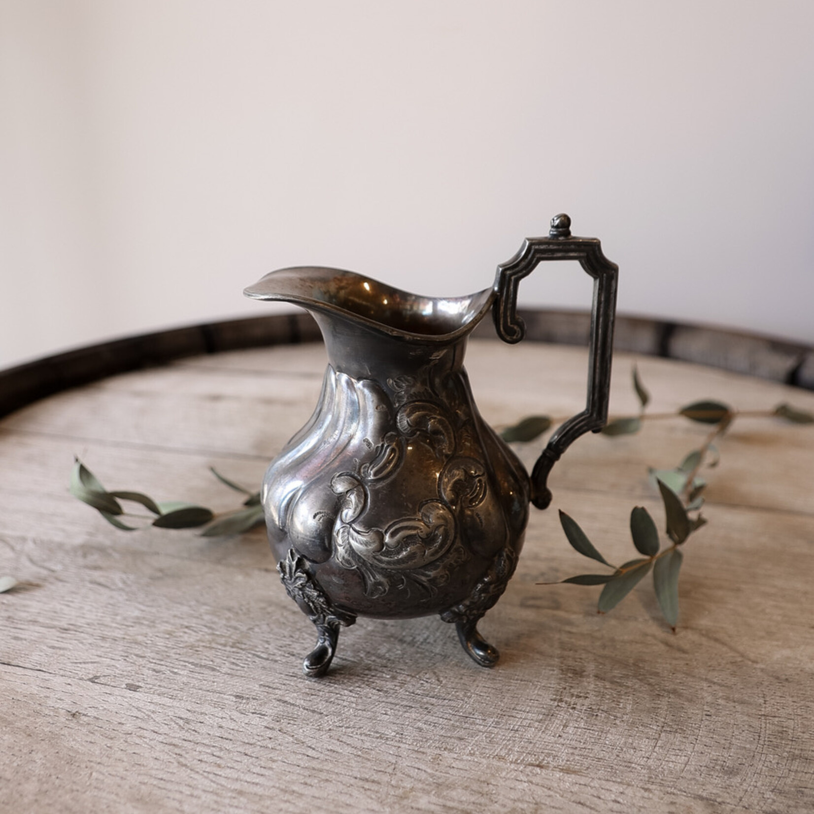 PROVENCE ORNATE SILVER  PITCHER