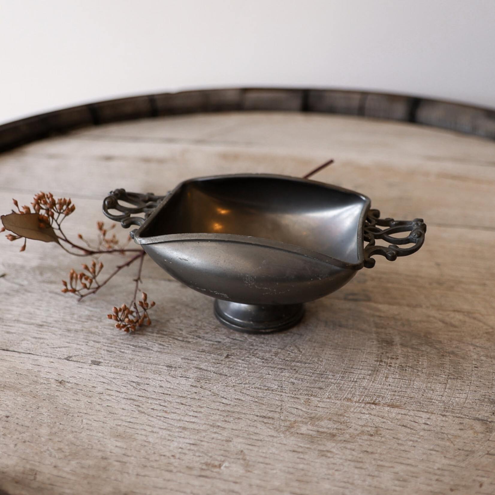 PROVENCE PEWTER  DISH