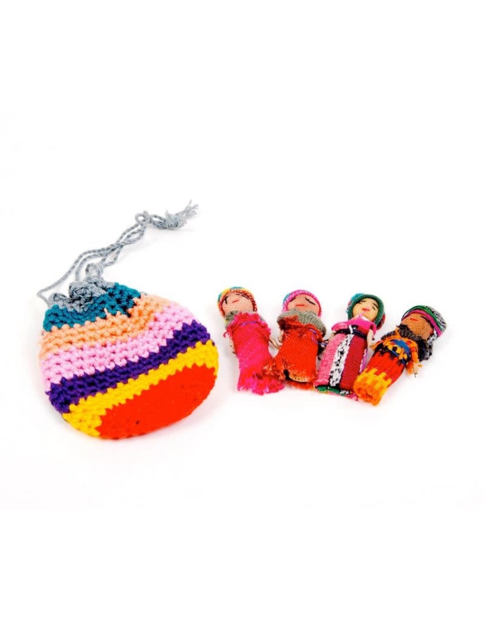 crochet worry dolls