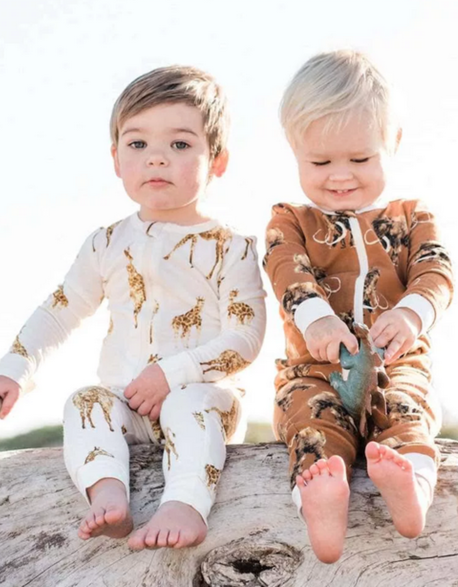 milkbarn zipper pajamas