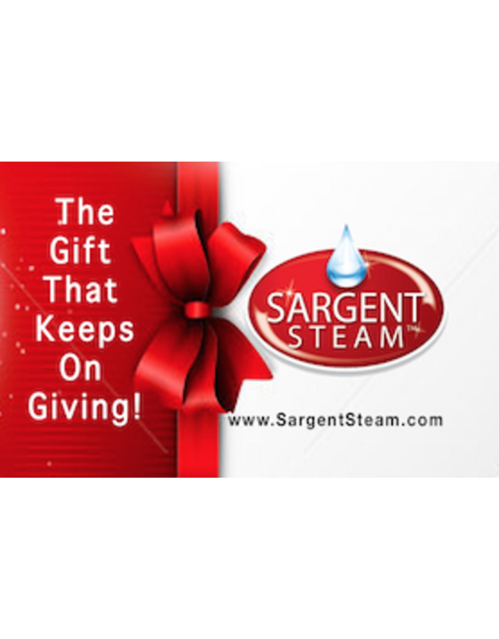 Sargent Steam Cleaners GIFT CARD