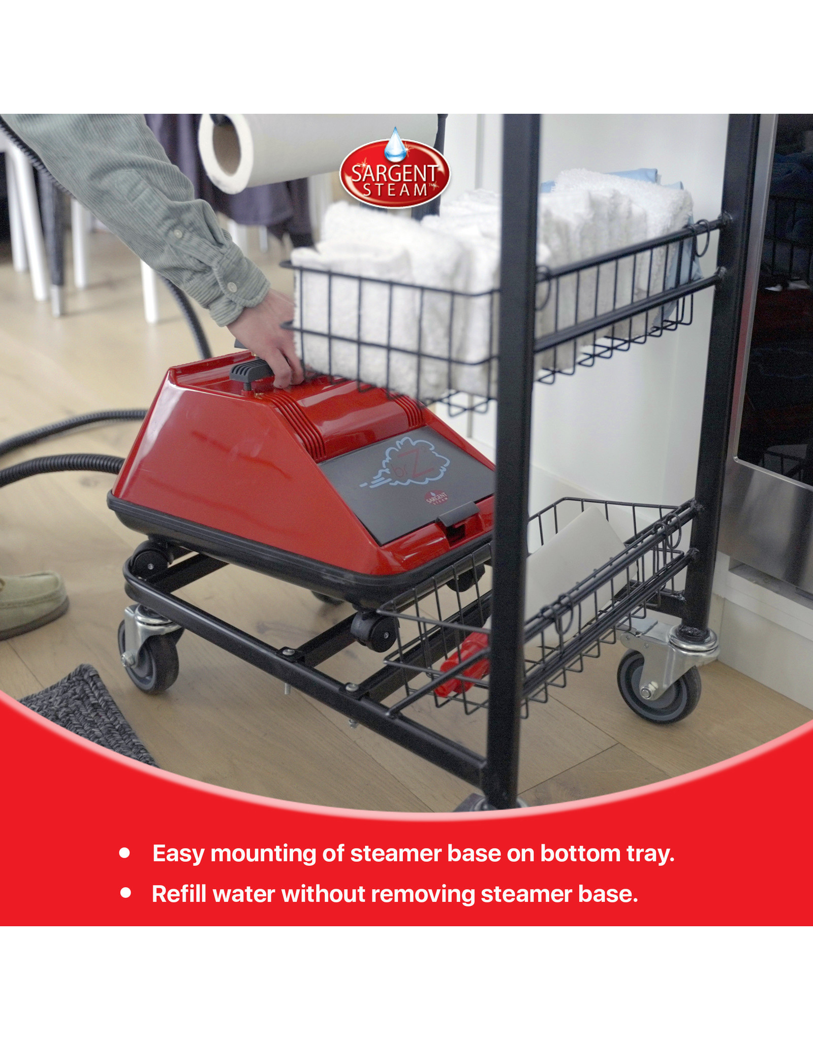 Sargent Steam Cleaners CART