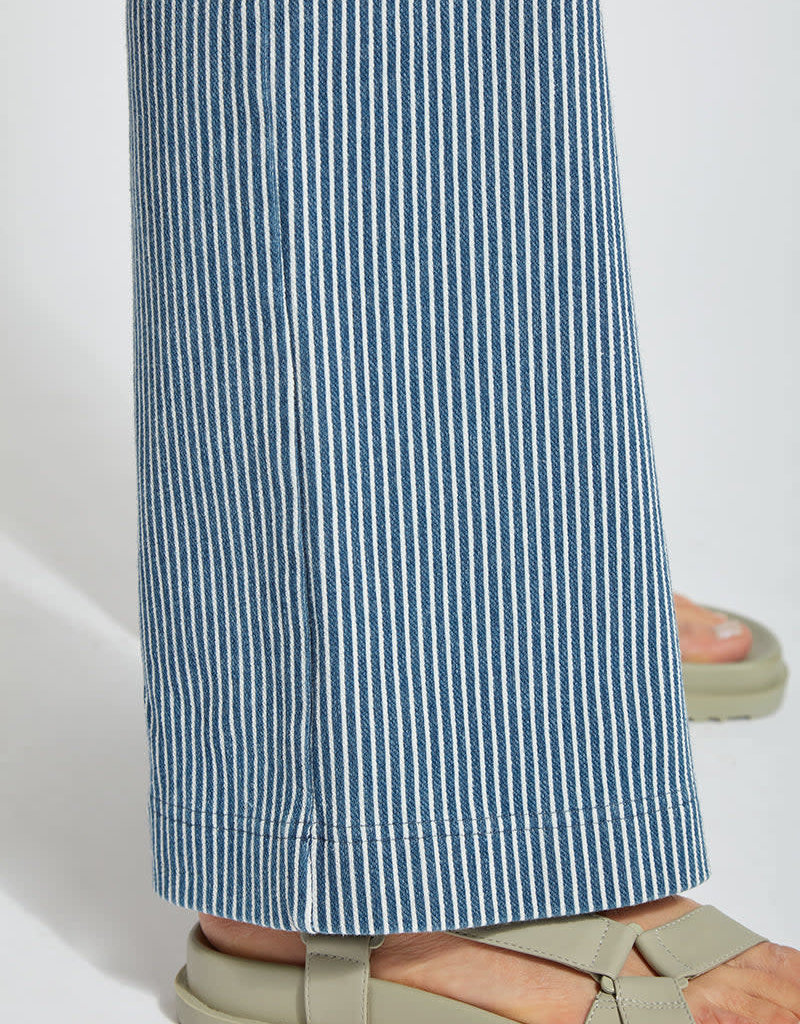 Denim Trouser Pattern (Mid Wash Stripe 