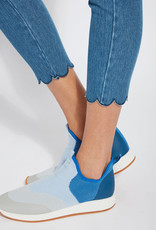 Lysse Scallop Edge Ankle (Mid Wash)