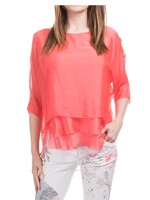 Gigi Moda Silk Kaftan Blouse  O/S