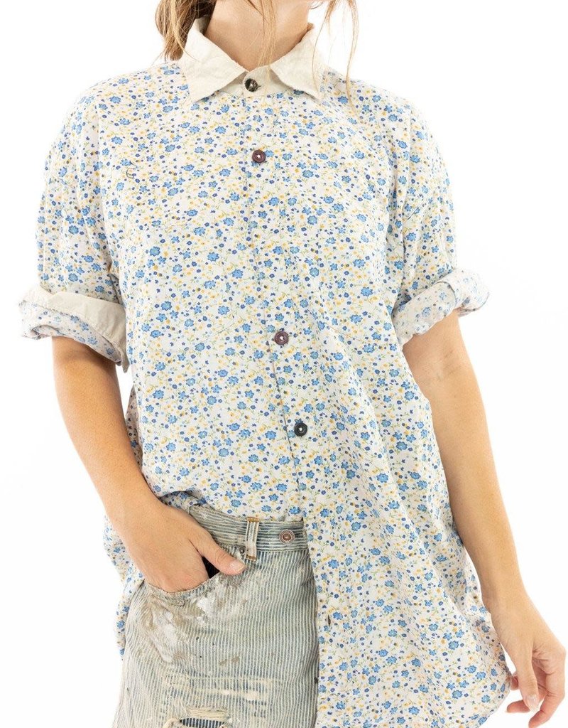 Magnolia Pearl Boyfriend Shirt (Bluebella) O/S