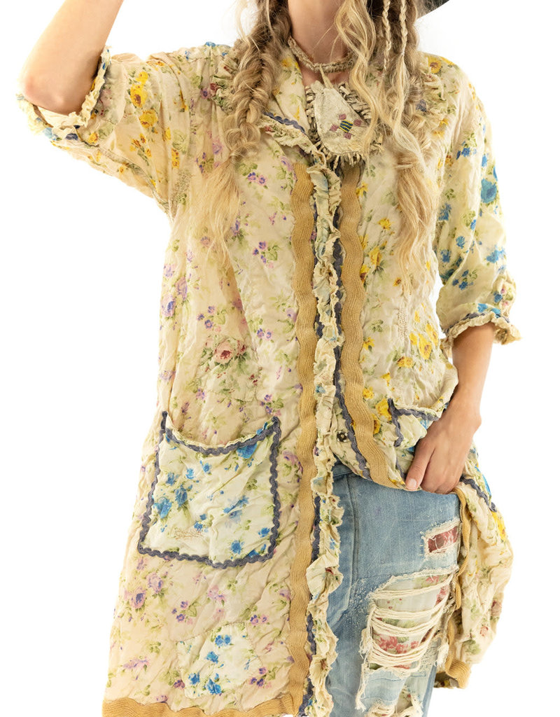 Magnolia Pearl Floral Sipsey Smock Dress (Bee Charmer)