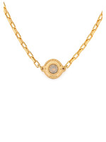 FRENCH KANDE Loire Crystal Annecy Necklace Gold