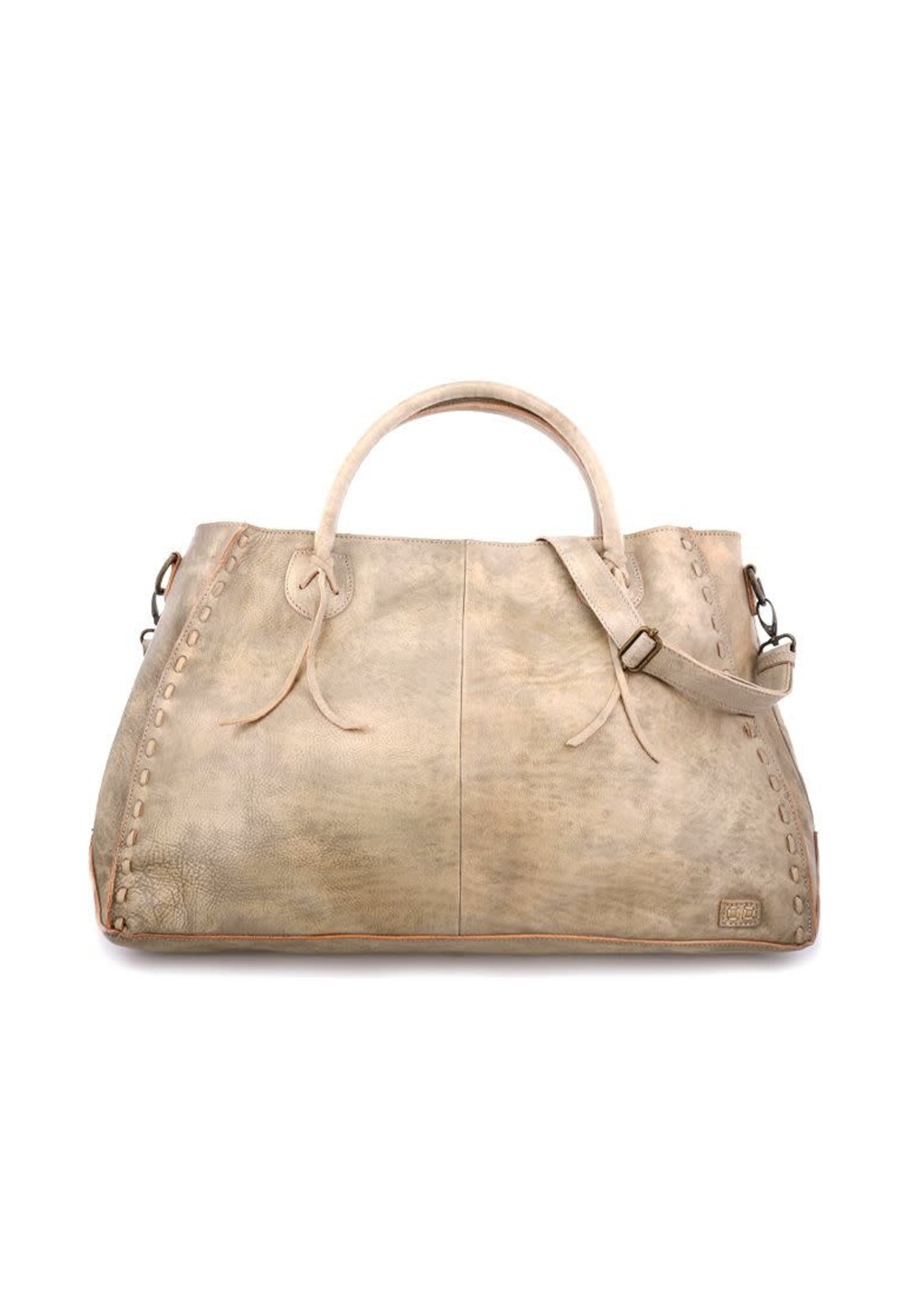 Bedstu Rockaway Handbag in Taupe Driftwood