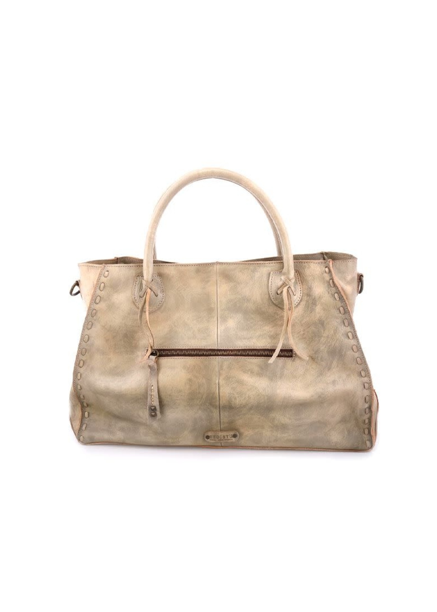 Bedstu Rockaway Handbag in Taupe Driftwood