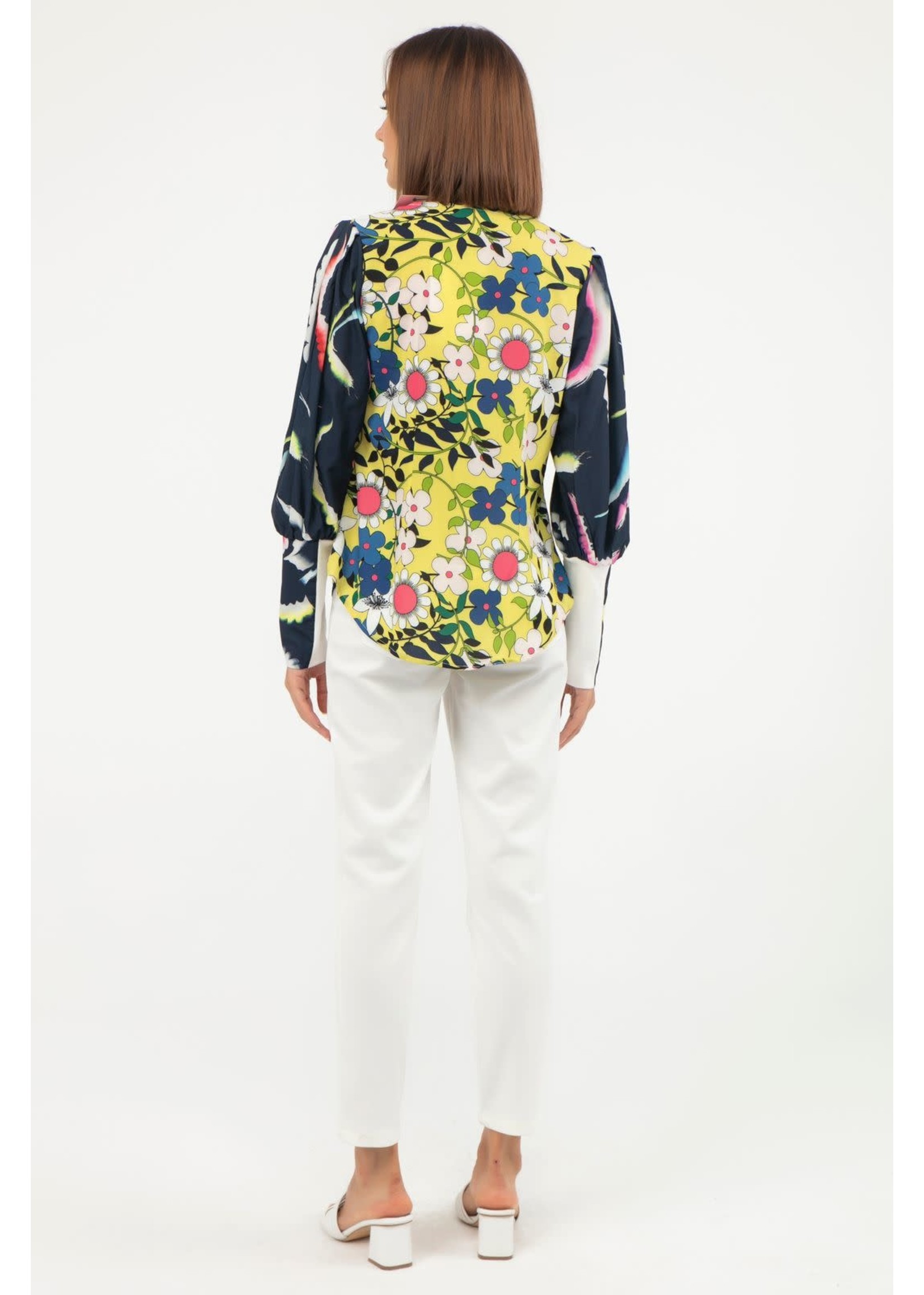 ISLE Post Sleeve Top (French Floral)