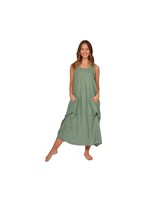 Catherine Lillywhites Side Pocket Sleeveless Dress (Sage) O/S
