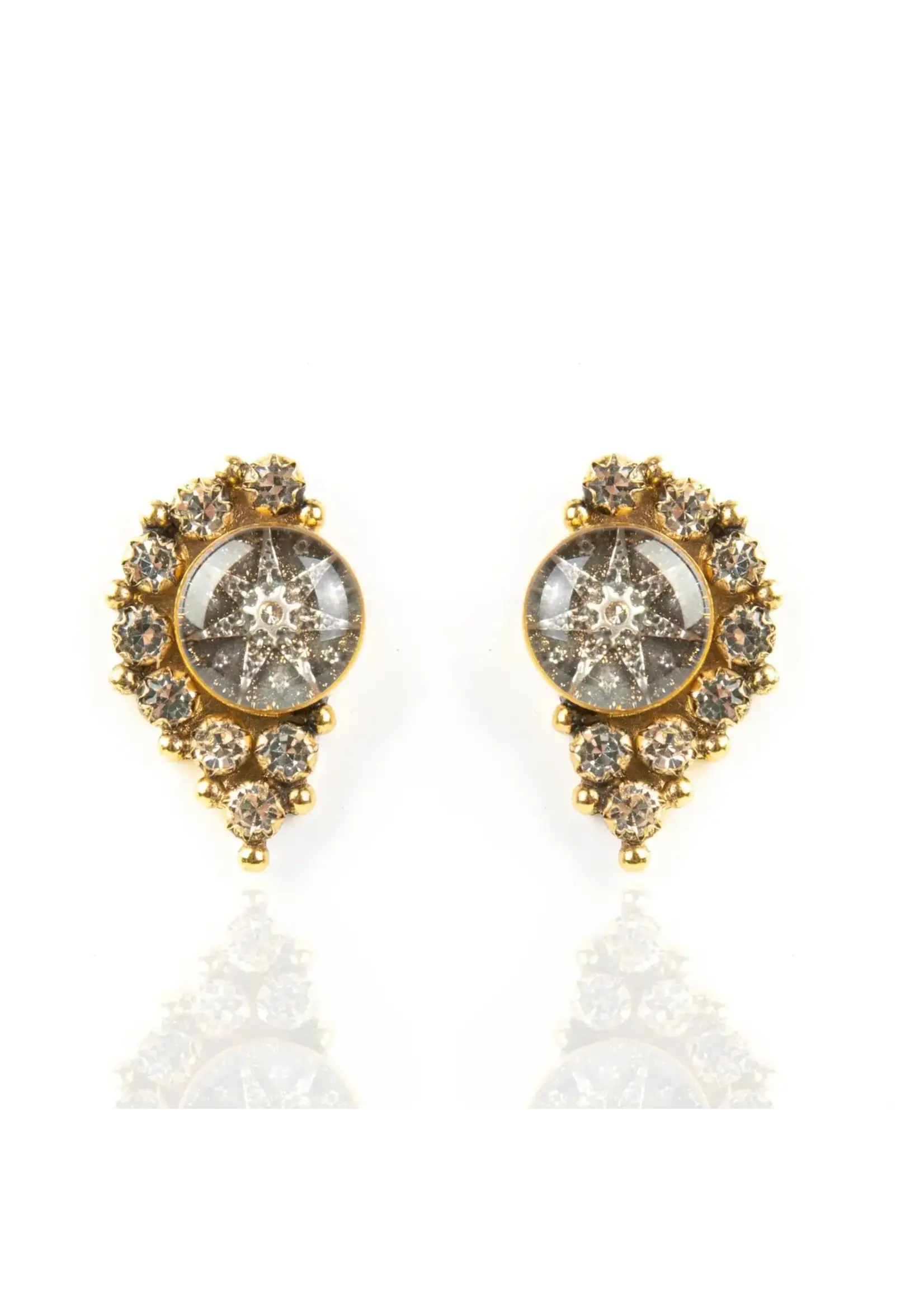 VSA Designs Fairy Moon Star Post Earring