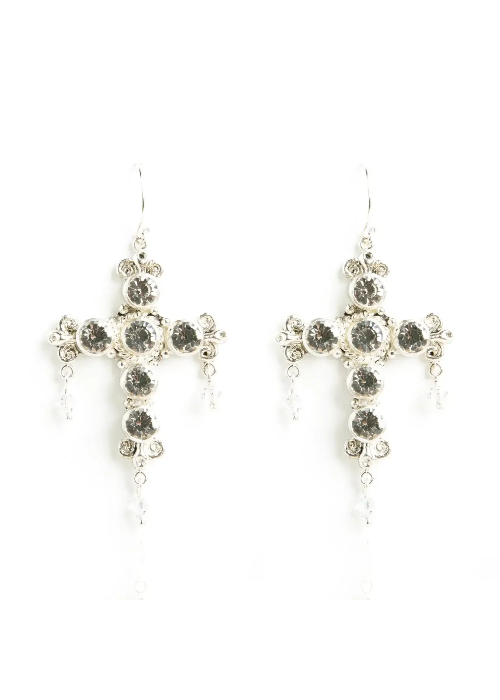 VSA Designs Audrey Earrings Crystal