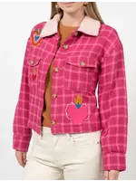 Ivy Jane Flaming Heart Jacket (Pink)