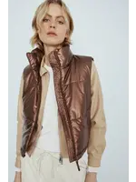 Melissa Nepton Aster  Puffy Vest (Rich Copper)