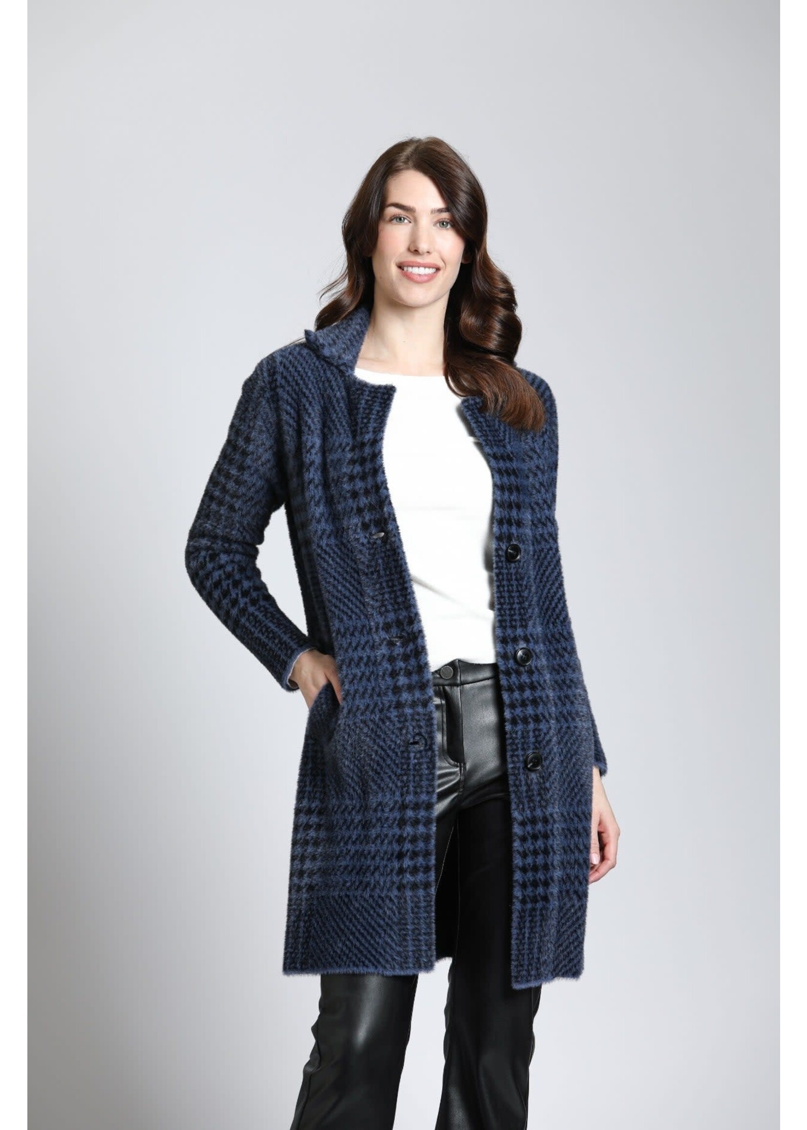 APNY Houndstooth Cozy Coat