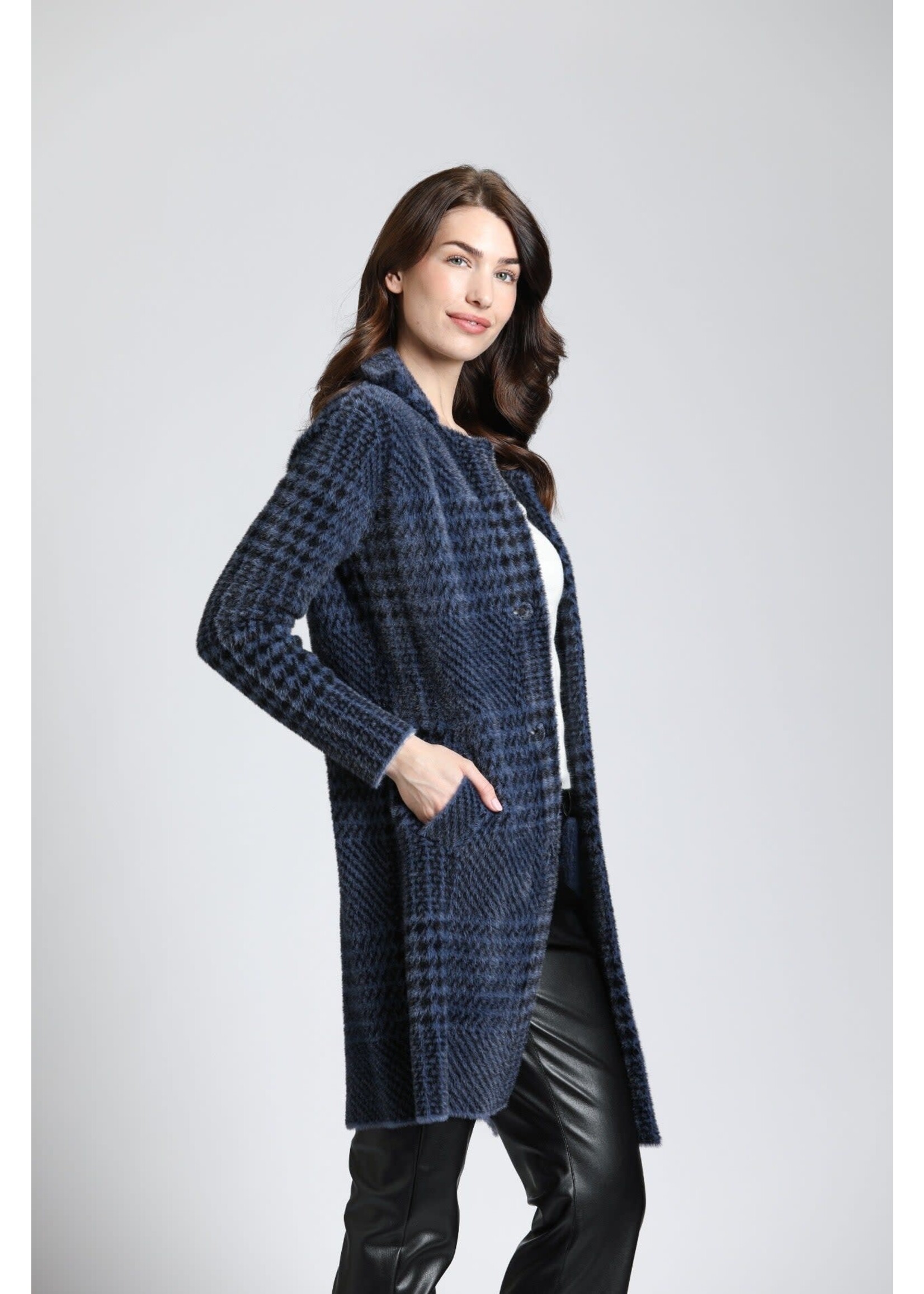 APNY Houndstooth Cozy Coat