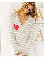 Wooden Ships Eloise Henley Top (Khaki/Breaker White)