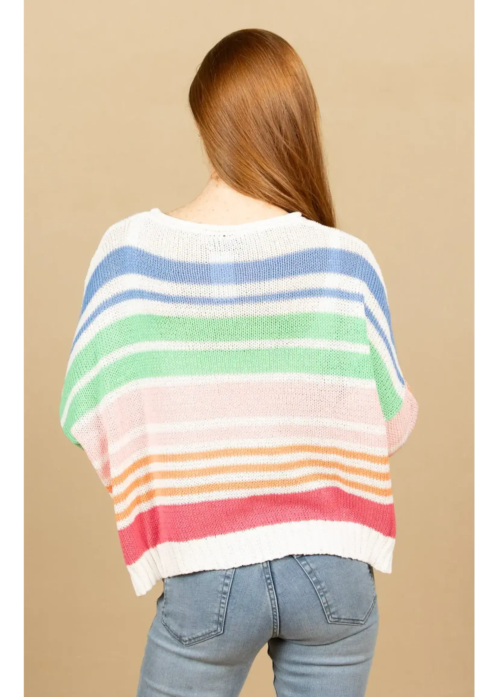 Wooden Ships Cate Striped Top (Spring Striped)