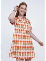 Uncle Frank Blooming Tulips Dress (Blush)